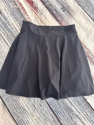 Fabletics Navy Blue Flounce Performance Flare Tennis Skirt thumbnail 2