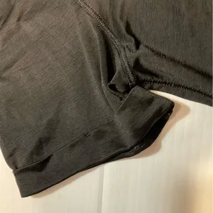 Lululemon Open Up Tie Back Tee Black Women Sz S/M thumbnail 8