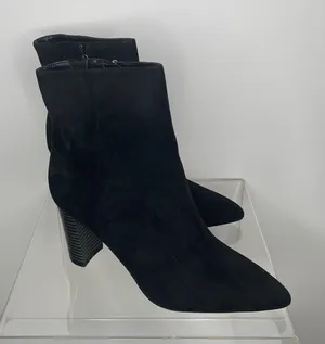 Olivia Miller- Black Heeled Booties thumbnail 1