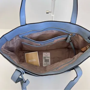 Michael Kors Whitney‎ Pebbled Leather Tote Pale Blue thumbnail 11