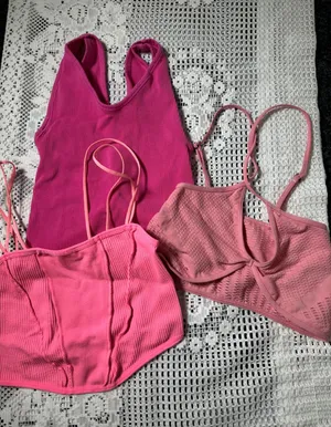 Urban Outfitters Pink 3 Top Set thumbnail 1