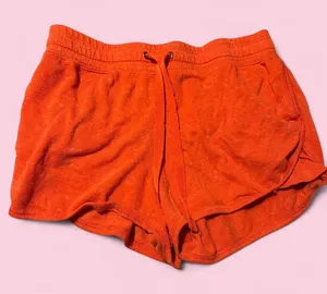 Athletic Works Orange Athletic shorts thumbnail 1