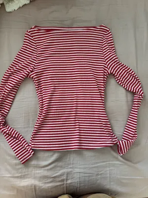 Red Stripped Top thumbnail 2