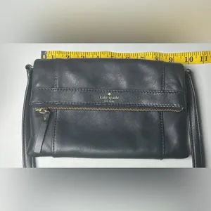 Kate Spade New York Fremont Place Julian Black Leather Crossbody Bag thumbnail 11