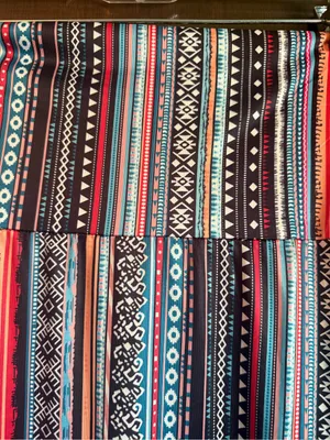 Zando NWT Boho Aztec Maxi Skirt Size Medium Tribal Print High Waist thumbnail 3