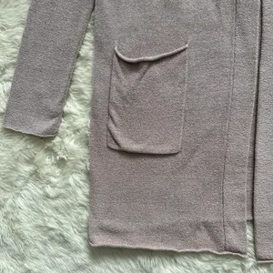 Barefoot Dreams Cardigan CozyChic Lite® Santa Monica Cardi Long Open Front M thumbnail 6