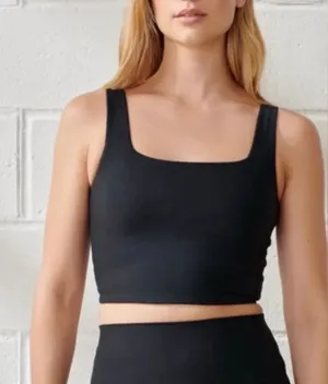 Abercrombie YPB Black Tank thumbnail 1