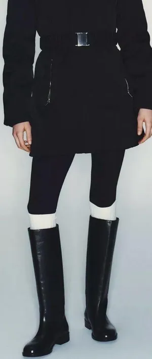 🆕 2026 Black Leather Boots thumbnail 1