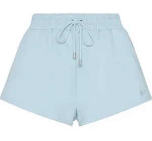 For Love & Lemons Harper Shorts Blue Floral Embroidered thumbnail 1