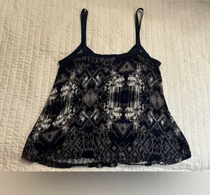 RD Style Embroidered Printed tank top thumbnail 2