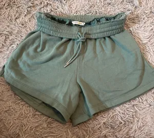 Abercrombie Sweat Shorts Green thumbnail 1