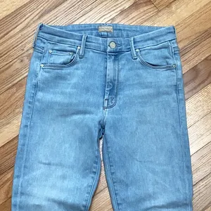 Mother Denim The Looker Crop - Swimming Pool Sunday size 27 thumbnail 4