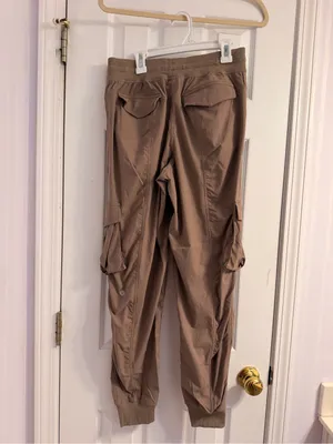 Lululemon Dance Studio Relaxed-Fit Mid-Rise Cargo Jogger Taupetastic Size: XS thumbnail 7