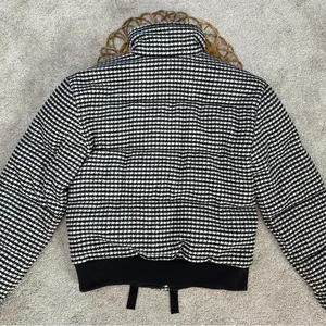 Tularosa X Revolve Ansley Puffer Houndstooth Wool Blend Jacket Coat Size XS thumbnail 10