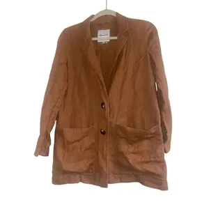 ✨Madewell Linen Dorset Sz Small Blazer✨ thumbnail 4