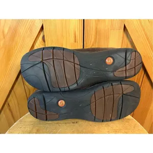 CLARKS UNSTRUCTURED Brown Leather Upper Lace Up Casual Shoe Sz 9.5 thumbnail 7