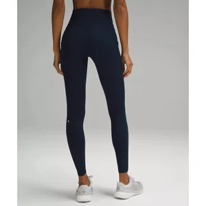 NEW Lululemon Wunder Train High-Rise Tight 0 with Pockets 25 True Navy thumbnail 3