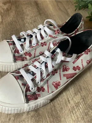 MS State Bulldogs Shoes Ladies Size 8 Fan Gear FOCO Team thumbnail 5
