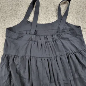 The Drop Womens Britt Dress M Black Tiered Lyocell Sleeveless‎ Maxi Adj Strap thumbnail 9