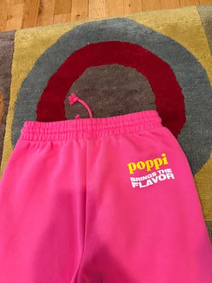 Poppi Forever Icon Serving Flavor Graphic Joggers Hot Pink High Rise Women’s S thumbnail 5