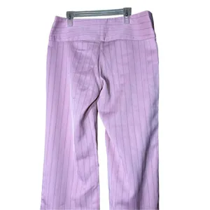 Vintage Y2K Vezucci Pink Low Rise‎ Wide Leg Career Pants Size 6 thumbnail 7