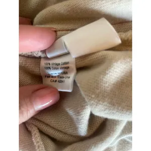 STARK X Jo $155 *BEIGE COLOR* Drawstring Sweatpant thumbnail 5