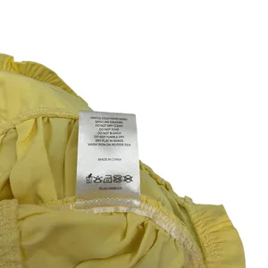 White Fox Bare With Me Bustier Top‎ Lemon Yellow Ruched Corset Tank Size Medium thumbnail 11