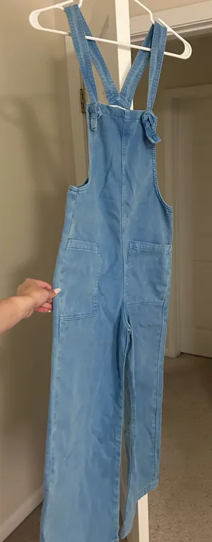 Zenana Blue Boutique Overalls thumbnail 1