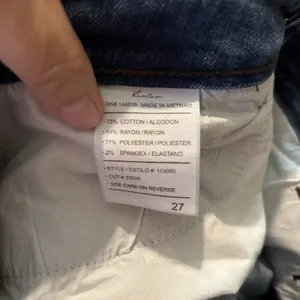 Kancan Womens Jeans Skinny‎ Denim Ripped Distressed Stone Wash Blue 27 thumbnail 7