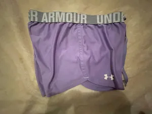 Under Armour Purple Shorts thumbnail 4