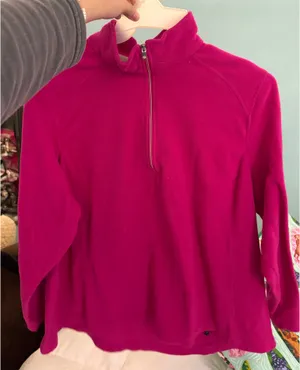 Quarter zip Pink Size XXL thumbnail 1
