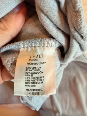 J. Galt Gray/blunFleece Jogger Sweatpants Women’s Cozy Lounge Size Small thumbnail 4