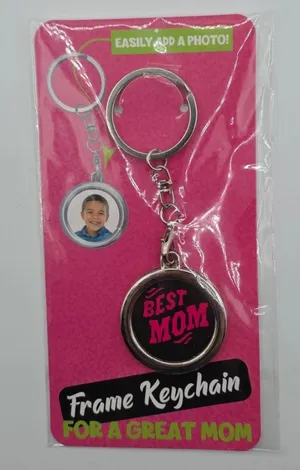 Frame Keychain "BEST MOM" Photo Frame thumbnail 1