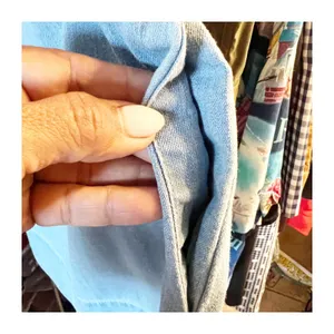 Banana Republic Mini Skirt Womens Petite 8 Blue Denim Light Wash Normcore Y2K thumbnail 3