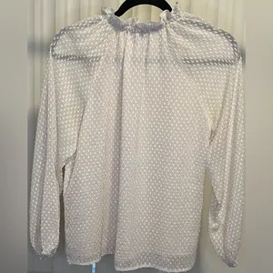 Ann Taylor Petite Clip Shirred Raglan Sleeve Top thumbnail 4