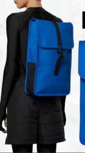 Rains Vibrant Blue Backpack thumbnail 1