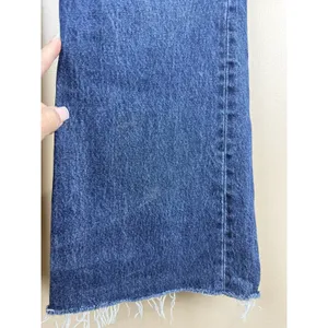 Zara Jeans Womens Blue Size 6 Denim Flare High Rise Raw Hem Medium Wash thumbnail 8