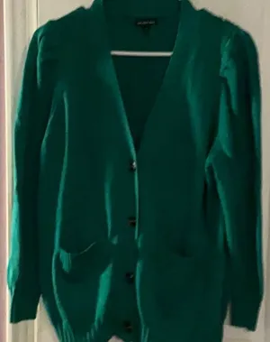 Who What Wear Green Women's Cardigan Sweater SZ L NWOT thumbnail 1