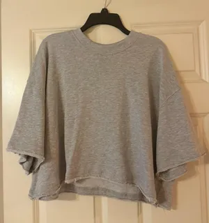 Wild Fable White Fable Crop Top thumbnail 1