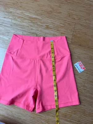 Free People FP Movement Never Better 5” Bike Shorts Neon Coral Medium thumbnail 9