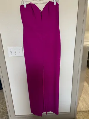 Aidan Mattox Pink formal dress thumbnail 4