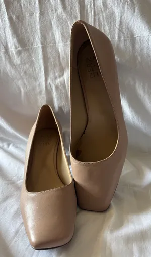 Naturalizer Women's Square-Toe Pumps in Nude Taupe thumbnail 1