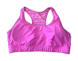 Zyia Active Hot Pink Sports Bra‎ XL Racerback Mesh Detail thumbnail 1