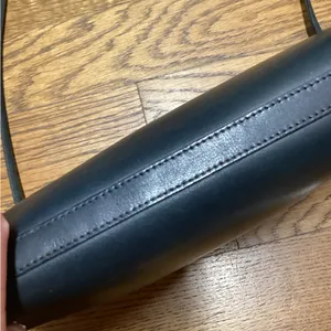 Diane Von Furstenberg Vintage Navy leather Purse thumbnail 9