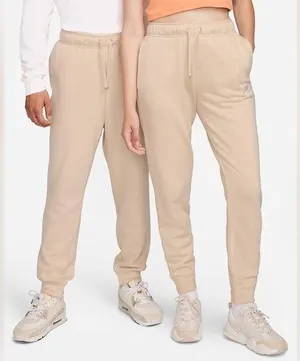 Nike Sportswear Club Fleece Joggers - Sanddrift thumbnail 1