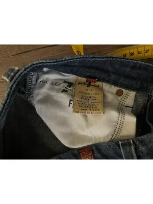 Y2K 7 For All Mankind Dojo Bootcut Jeans Dark Wash Sz 30 thumbnail 3