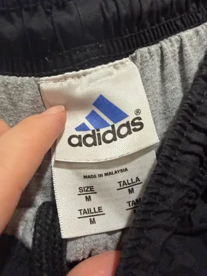 Vintage Adidas Men’s Black 3-Stripe Nylon Windbreaker Track Pants Size Medium thumbnail 6
