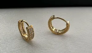 Huggie Small Hoop Earrings for Men Women Streetwear Hip Hop Unisex Style thumbnail 1