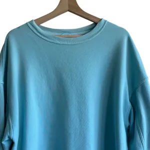 Aerie Go-To Sweatshirt Sz M Crewneck Blue Oversized Slouchy thumbnail 4