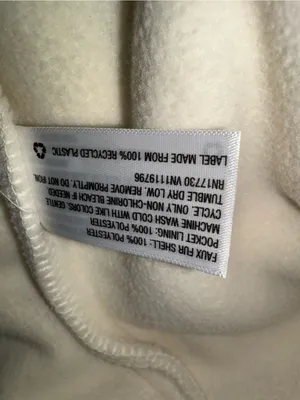 Universal Thread Cozy Cream Full Zipper Sherpa Jacket with Tan Details Sz XS thumbnail 5